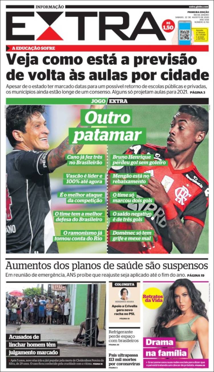Portada de Extra (Brasil)