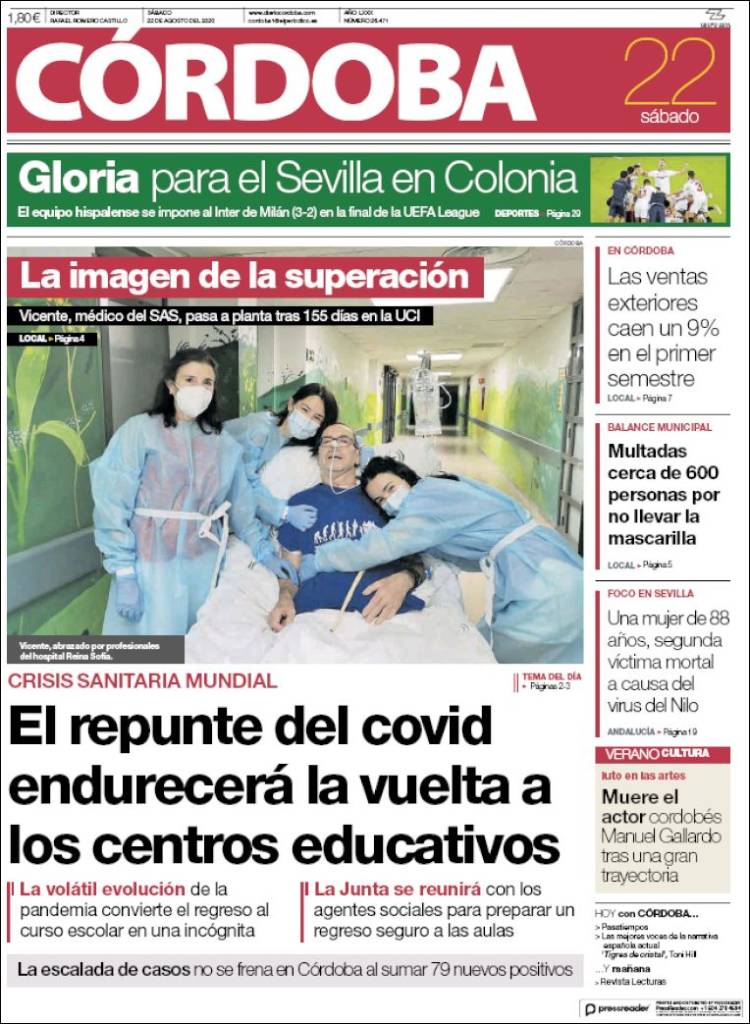 Portada de Diario de Córdoba (Espa&ntilde;a)