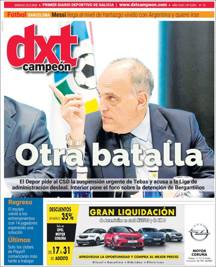 Portada de DTX Deporte Campeón (Espa&ntilde;a)