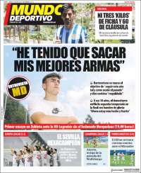 Portada de Mundo Deportivo Gipuzkoa (Espa&ntilde;a)