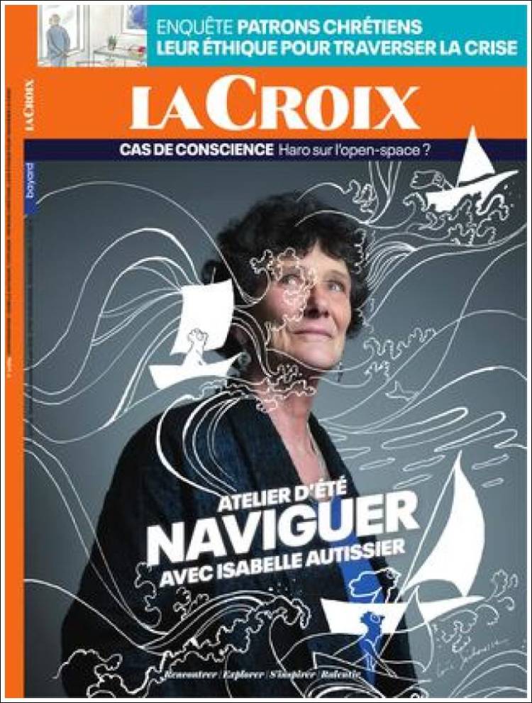 Portada de La Croix (Francia)
