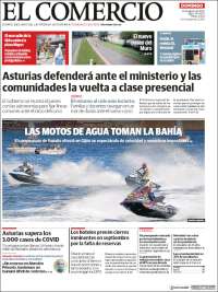 Portada de El Comercio - Gijón (Espa&ntilde;a)