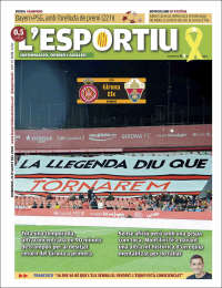 Portada de L'Esportiu : Girona (Espa&ntilde;a)