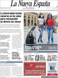 Portada de La Nueva España - Avilés (Espa&ntilde;a)