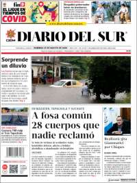 Portada de El Diario del Sur (M&eacute;xico)