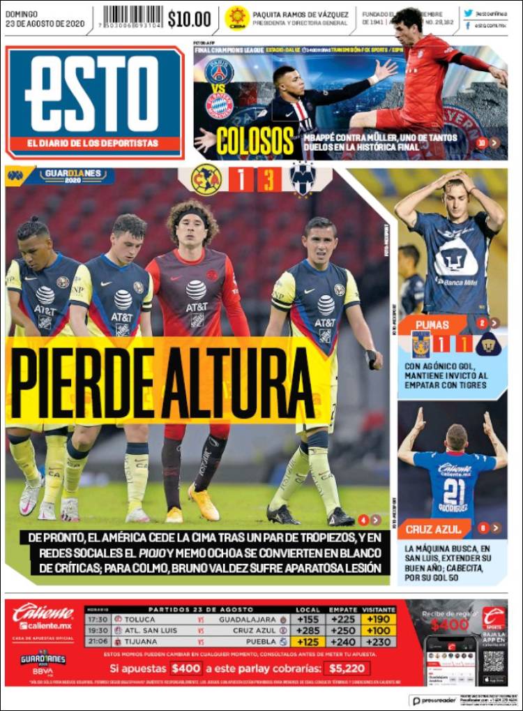 Portada de Esto (M&eacute;xico)