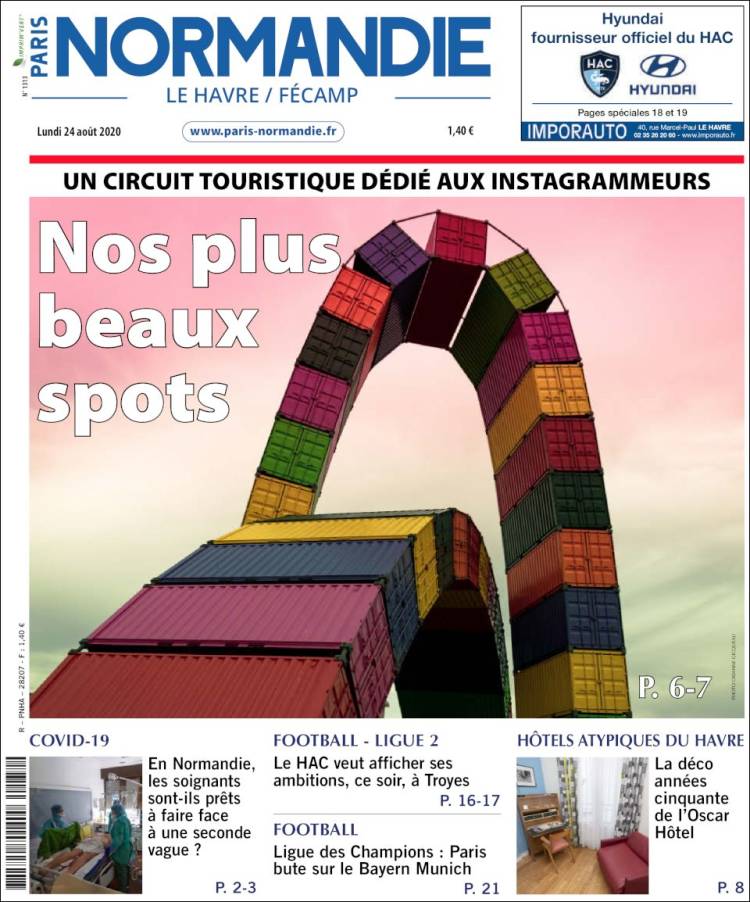 Portada de Progres de Fecamp (Francia)