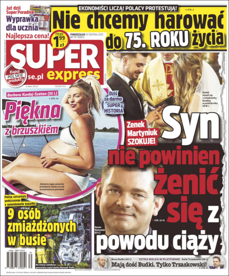 Portada de Super Express (Polonia)