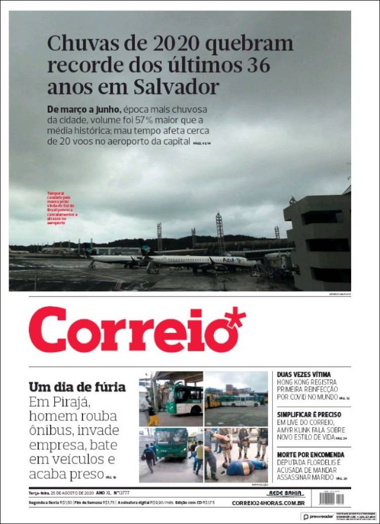Portada de Correio* (Brasil)