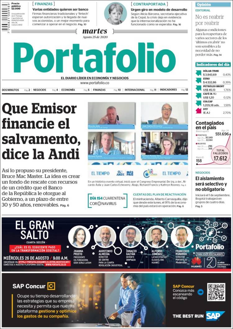 Portada de Portafolio (Colombia)