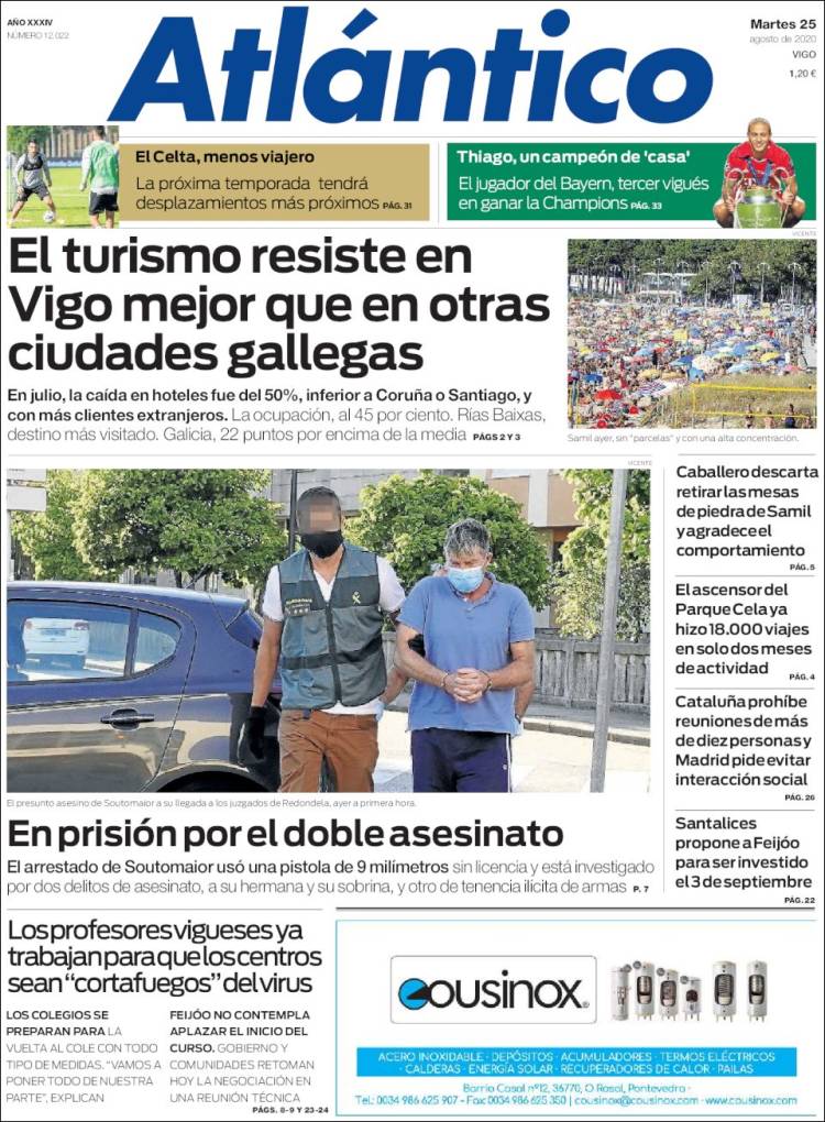 Portada de Atlántico Diario (Espa&ntilde;a)