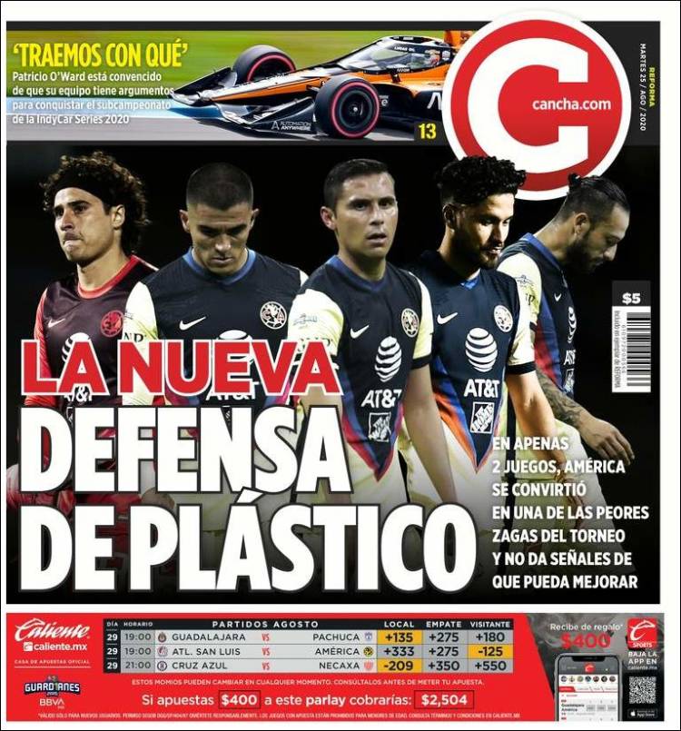 Portada de Cancha (M&eacute;xico)