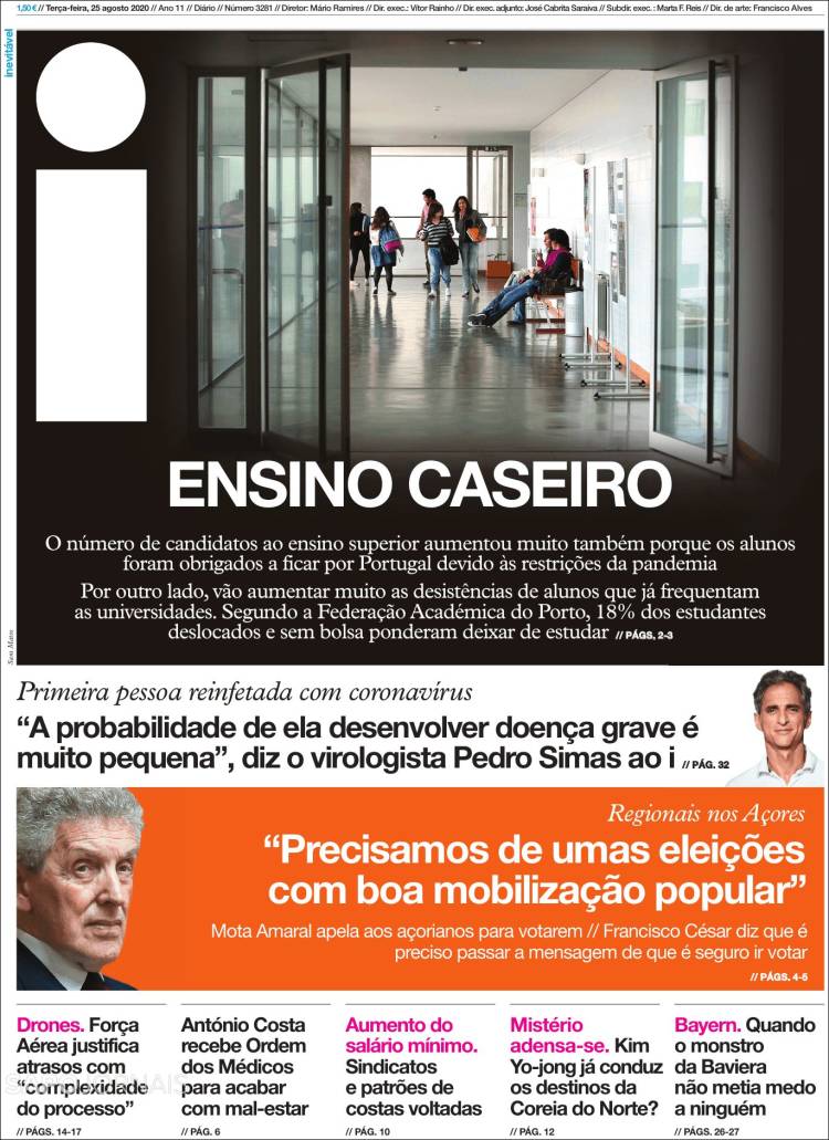 Portada de I - informação (Portugal)