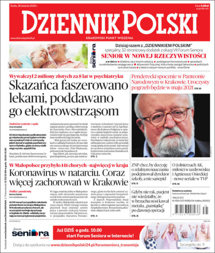 Portada de Dziennik (Polonia)