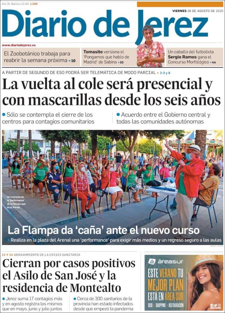 Portada de Diario de Jerez (España)