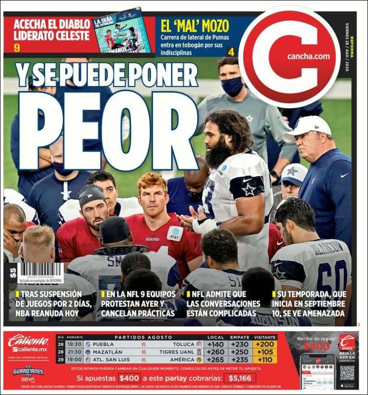 Portada de Cancha (M&eacute;xico)