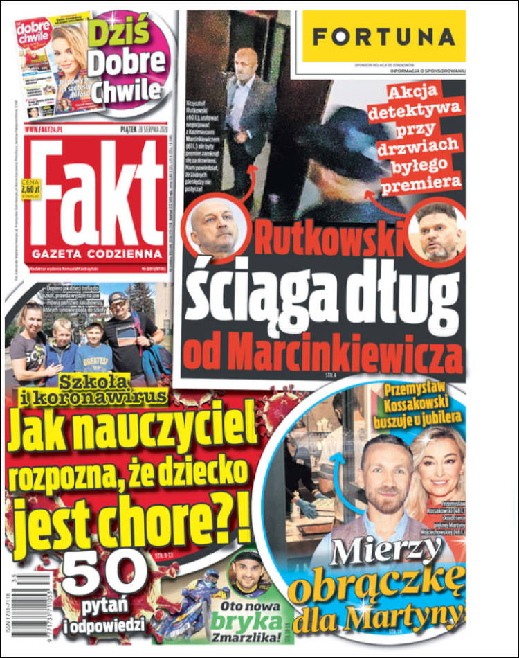 Portada de Fakt (Polonia)
