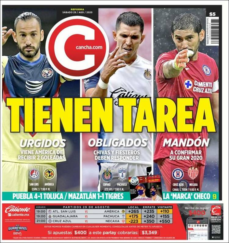 Portada de Cancha (México)