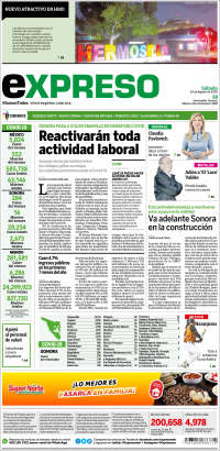 Portada de Expreso (Mexico)