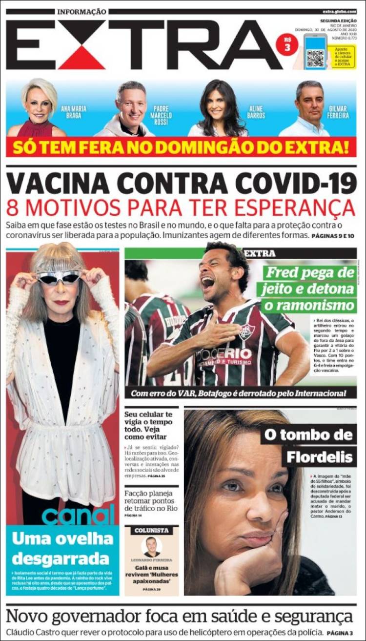 Portada de Extra (Brasil)