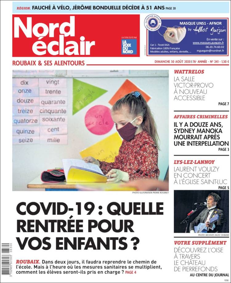 Portada de Nord Éclair (Francia)