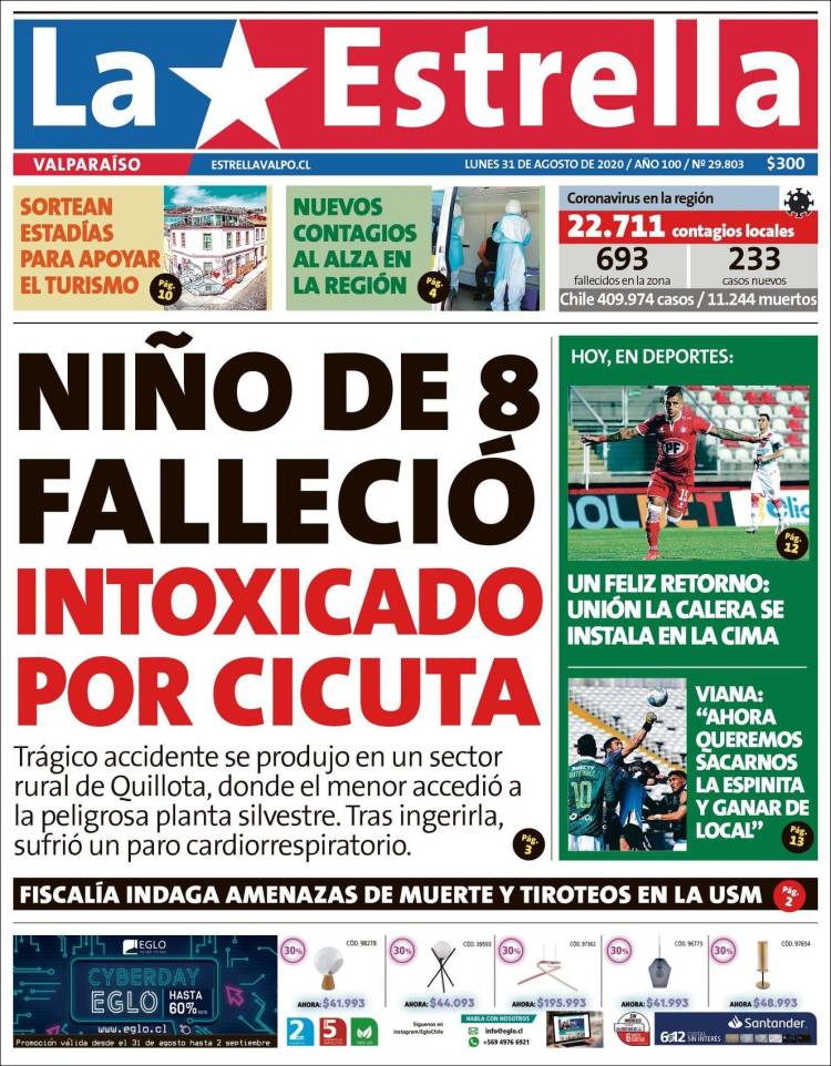 Portada de Estrella de Valparaiso (Chile)