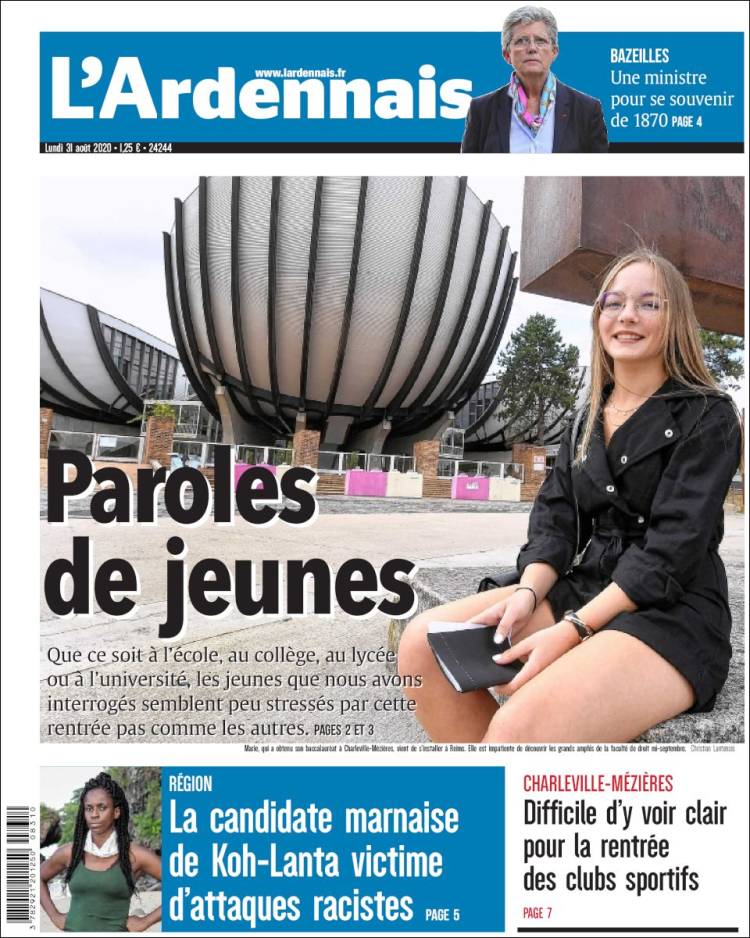 Portada de L'Ardenais (Francia)