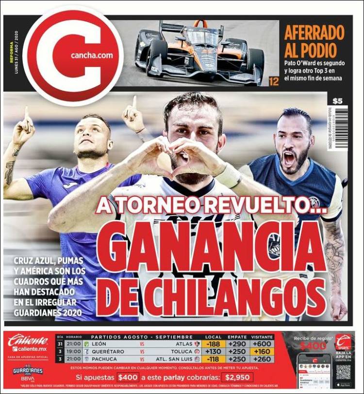 Portada de Cancha (M&eacute;xico)