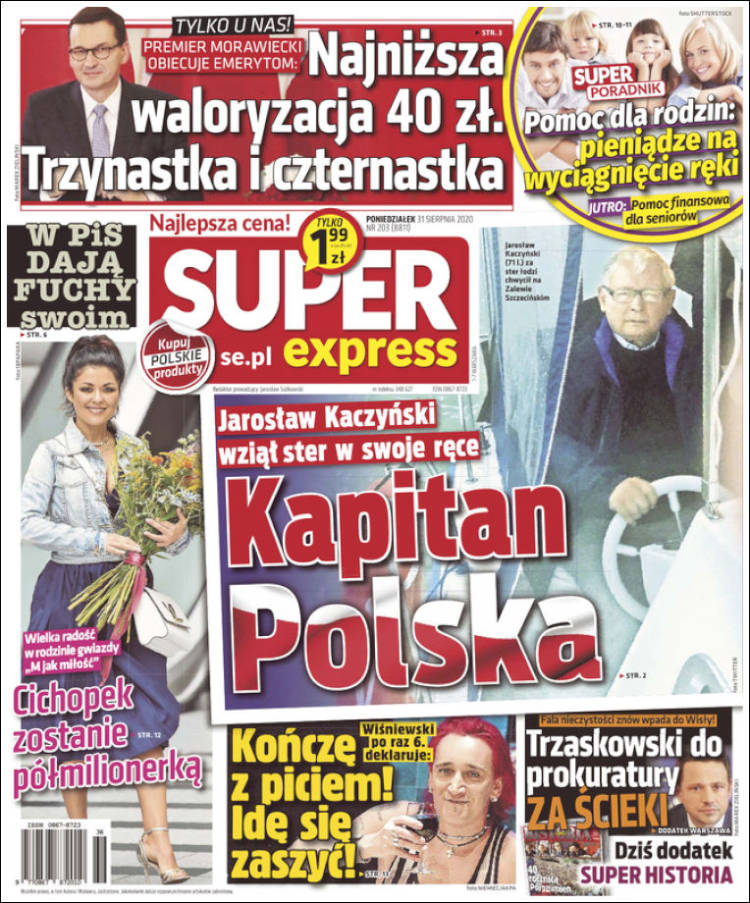 Portada de Super Express (Polonia)