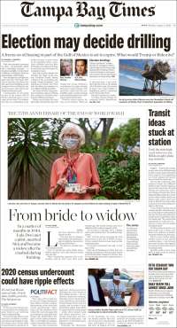 Portada de Tampa Bay Times (USA)