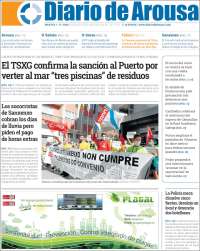 Portada de Diario de Arousa (España)