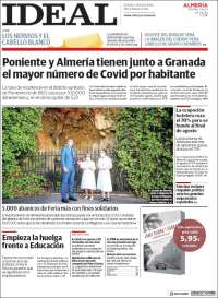 Portada de Ideal Almeria (España)