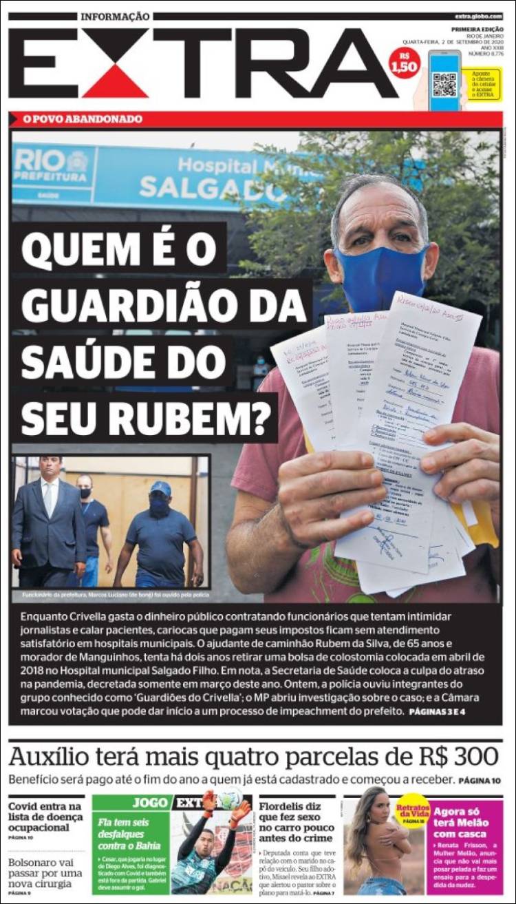 Portada de Extra (Brasil)