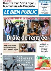 Portada de Le Bien Public (Francia)