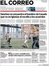 Portada de El Correo - Álava (Espa&ntilde;a)