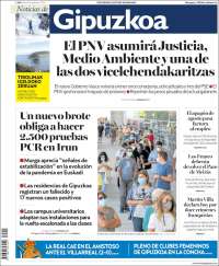 Portada de Noticias de Gipuzkoa (Espa&ntilde;a)