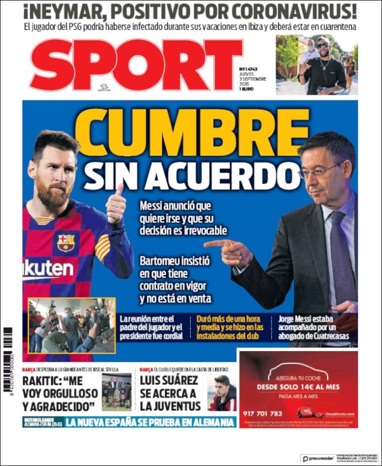 Portada de Sport (Espa&ntilde;a)