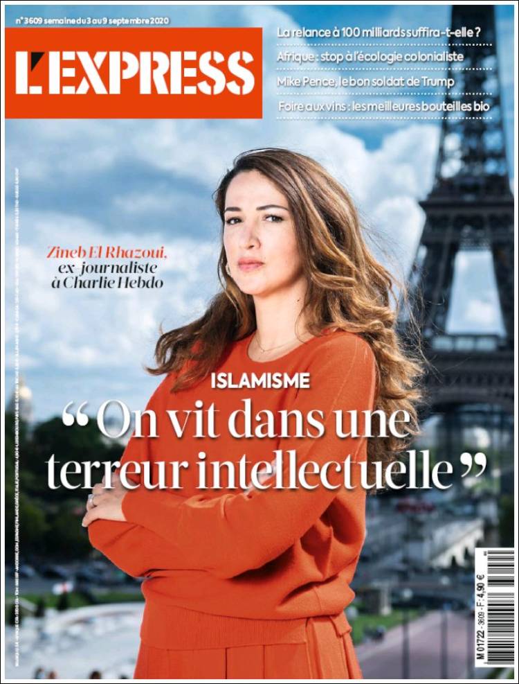 Portada de L'Express (Francia)