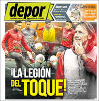 Portada de Depor (Perú)