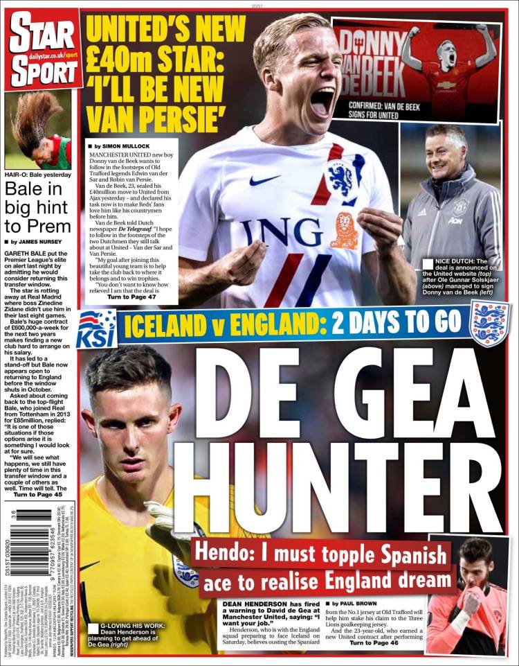 Portada de Star Sport (Reino Unido)