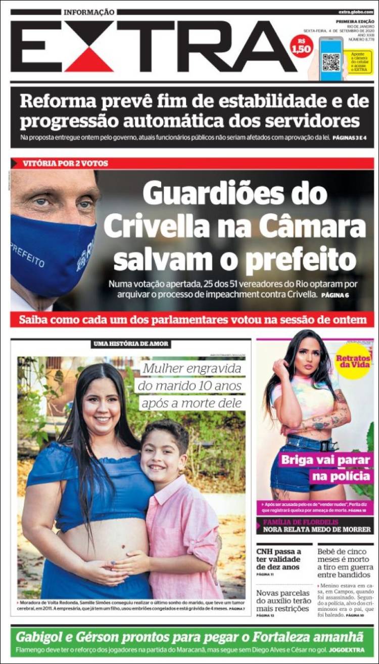 Portada de Extra (Brasil)