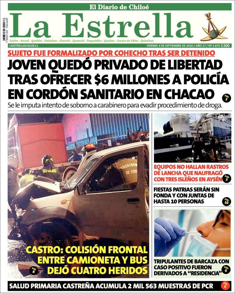 Portada de Estrella de Chiloé (Chile)