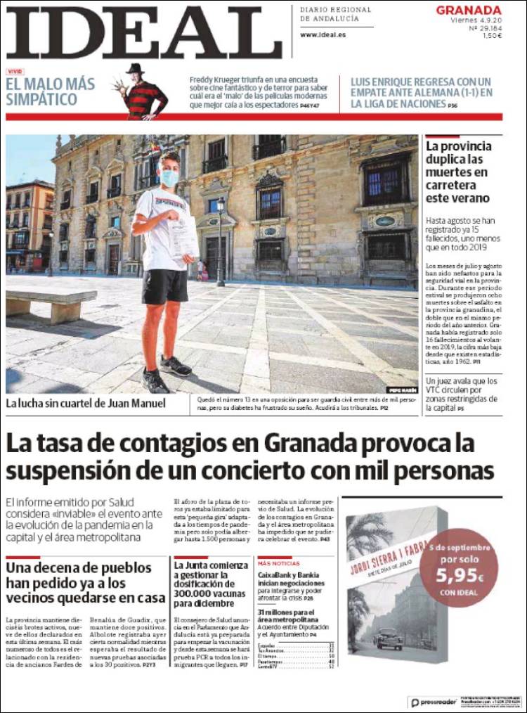 Portada de Ideal (Espa&ntilde;a)