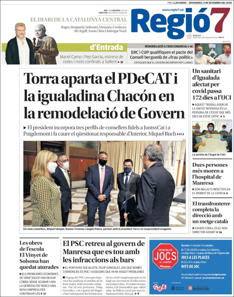 Portada de Regio7 (España)