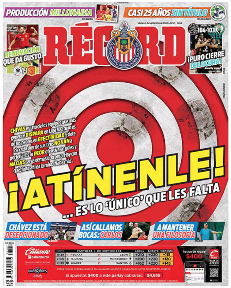 Portada de Record (M&eacute;xico)