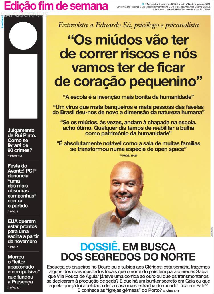Portada de I - informação (Portugal)