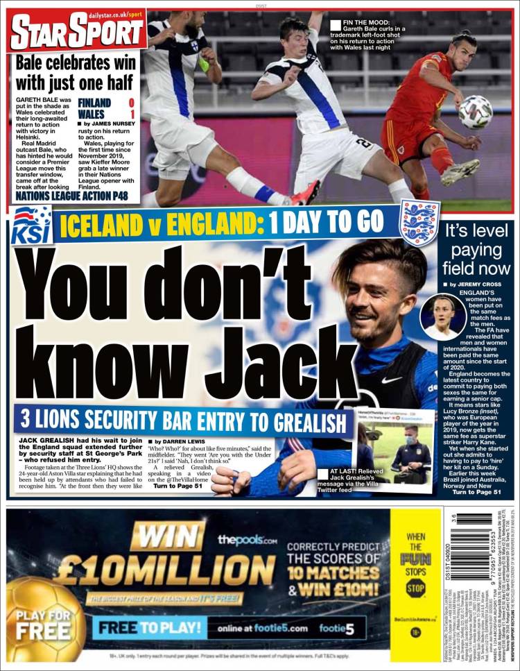 Portada de Star Sport (Reino Unido)