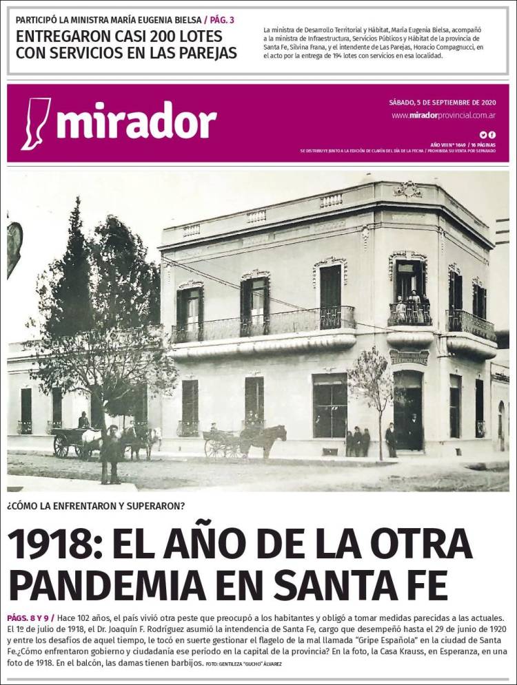 Portada de Mirador Provincial (Argentina)