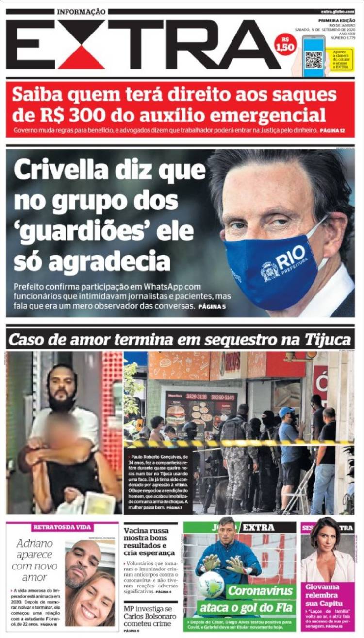 Portada de Extra (Brasil)