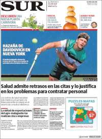 Portada de Diario el Sur (Spain)